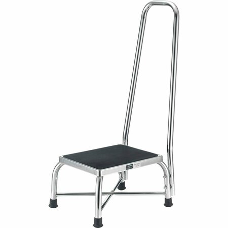 GLOBAL INDUSTRIAL Medical Heavy Duty Bariatric Step Stool With Handrail 436957